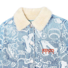 Carica l'immagine nel visualizzatore di Gallery, Giacca denim con stampa