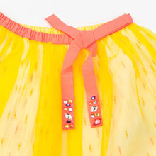 Загрузить изображение в средство просмотра галереи, Gonna giallo con tulle
