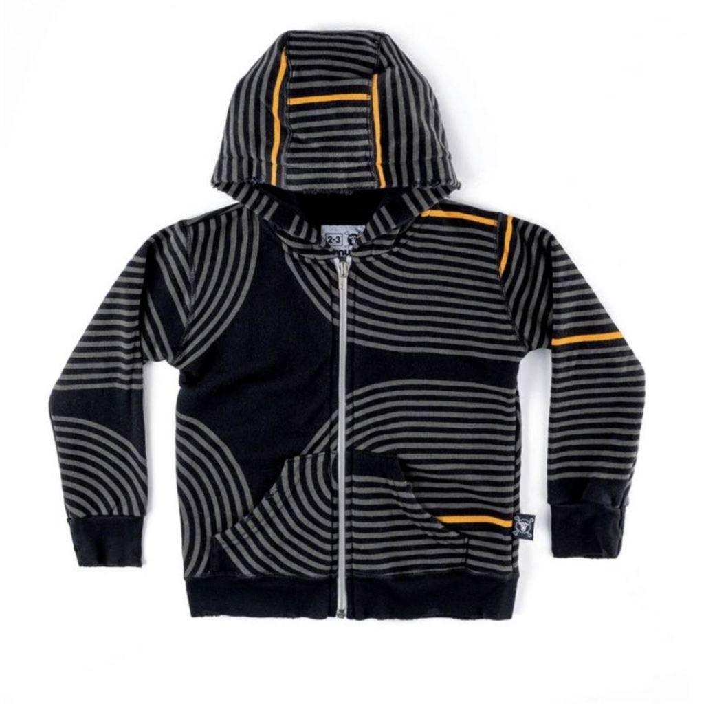 Felpa unisex con cappuccio e zip