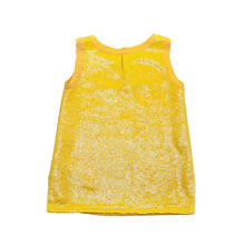 Cargar imagen en el visor de la galería, Canotta gialla con paillettes 171603 15 MONNALISA 
