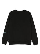 Загрузить изображение в средство просмотра галереи, Felpa con stampa 6R4MJ7 3J5BZ 0999 ARMANI JUNIOR 
