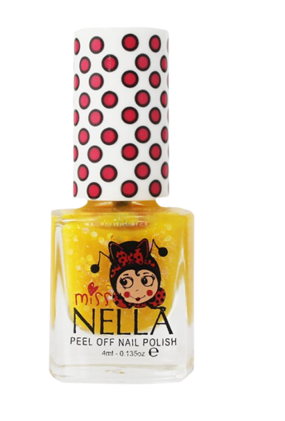 Smalto per bimbe color giallo glitterato -HONEY TWINKLES