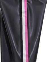 Load image into Gallery viewer, Leggings tessuto spalmato con bande
