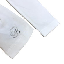 Cargar imagen en el visor de la galería, T-shirt dolcevita neonata bianco
