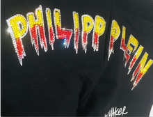 Cargar imagen en el visor de la galería, Pantaloni tuta bambino BJT0356 PJO002N 2 PHILIPP PLEIN 
