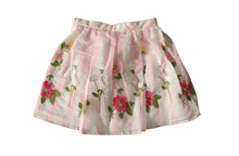 Carica l&#39;immagine nel visualizzatore di Gallery, Gonna in organza e ricamo fiori
