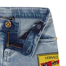 Cargar imagen en el visor de la galería, Shorts bambino denim
