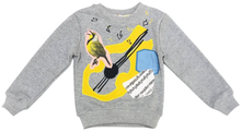 Cargar imagen en el visor de la galería, Felpa chiusa con stampa
