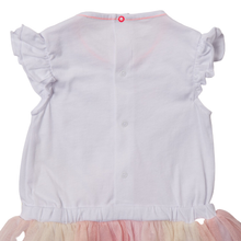 Cargar imagen en el visor de la galería, Abito neonata con tulle multicolore

