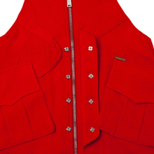 Carica l&#39;immagine nel visualizzatore di Gallery, Abito rosso bambina.
