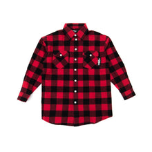 Cargar imagen en el visor de la galería, Camicia rossa bambino.
