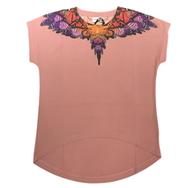 Carica l&#39;immagine nel visualizzatore di Gallery, T-shirt lunga  bambina rosa
