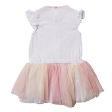 Cargar imagen en el visor de la galería, Abito neonata con tulle multicolore
