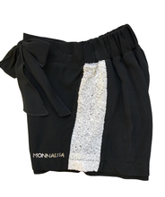 Cargar imagen en el visor de la galería, Shorts bambina con bande paillettes
