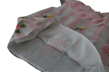 Carica l&#39;immagine nel visualizzatore di Gallery, Top organza ricamo fiori
