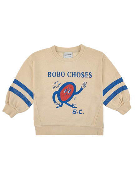 Felpa girocollo con stampa grafica 222AC031  BOBO CHOSES 