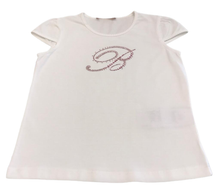 Cargar imagen en el visor de la galería, T-shirt con logo strass
