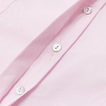 Cargar imagen en el visor de la galería, Camicia rosa  logo in popeline
