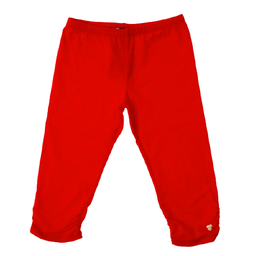 Leggings rossi neonata