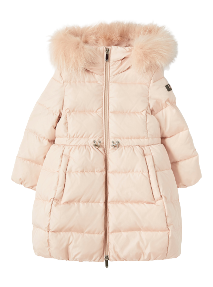 Piumino lungo trapuntato