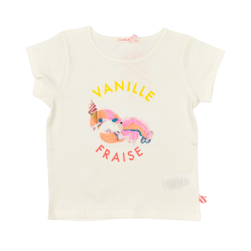 T-shirt con pailletes