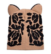 Load image into Gallery viewer, Cappello marrone bambina.
