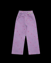 Carica l&#39;immagine nel visualizzatore di Gallery, Pantaloni a coste con ricamo
