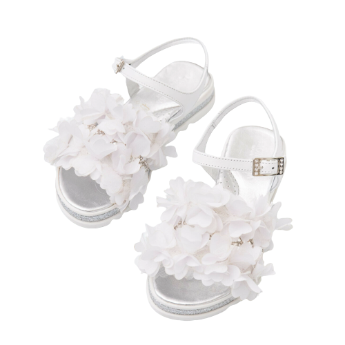 sandali a fiori per bambina