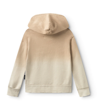 Load image into Gallery viewer, Felpa con cappuccio NH388 SMOKEY NATURAL NUNUNU 
