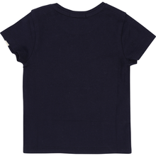 Load image into Gallery viewer, T-shirt bambino nera con stampa
