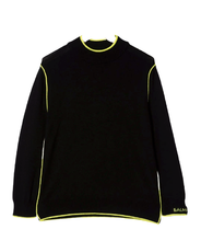 Загрузить изображение в средство просмотра галереи, Maglione con dettagli a contrasto
