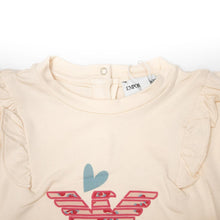 Carica l&#39;immagine nel visualizzatore di Gallery, T-shirt neonata maniche lunghe rosa
