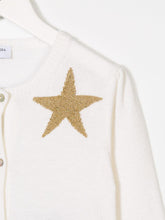 Cargar imagen en el visor de la galería, Cardigan con stelle all-over
