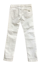 Carica l&#39;immagine nel visualizzatore di Gallery, Pantaloni bianchi effetto delave
