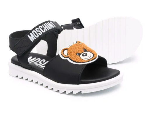 Sandali in pelle 70153 BLACK MOSCHINO 