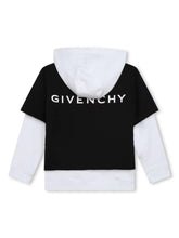 Cargar imagen en el visor de la galería, Felpa bianca/nera a strati
