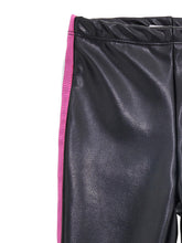 Load image into Gallery viewer, Leggings tessuto spalmato con bande
