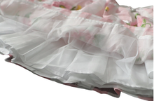 Carica l&#39;immagine nel visualizzatore di Gallery, Gonna in organza e ricamo fiori
