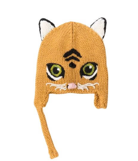 Cappello giallo bambina.