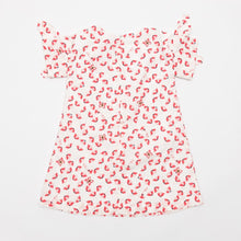 Carica l&#39;immagine nel visualizzatore di Gallery, Abito in contone bambina stampa fantasia
